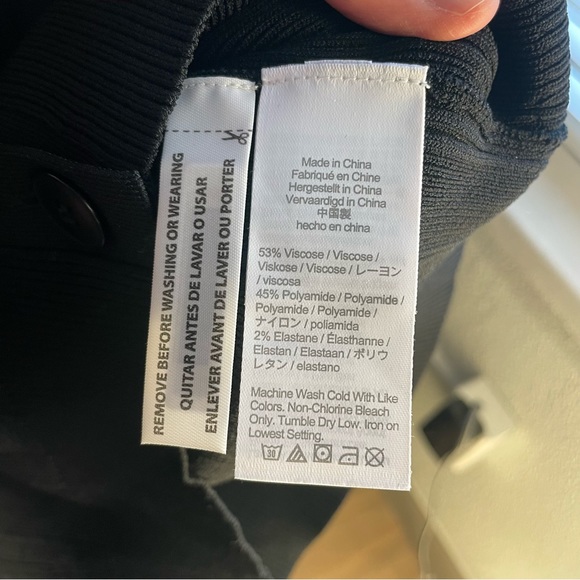 J.Crew Supersculpt V-neck cardigan sweater in black - Picture 6 of 11